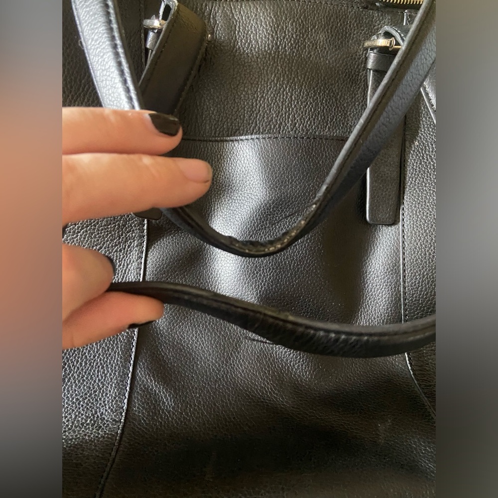 Banana republic leather tote bag - Picture 10 of 13